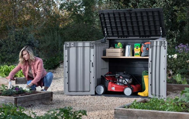 Keter Store-It-Out Prime Storage Shed - Graphite