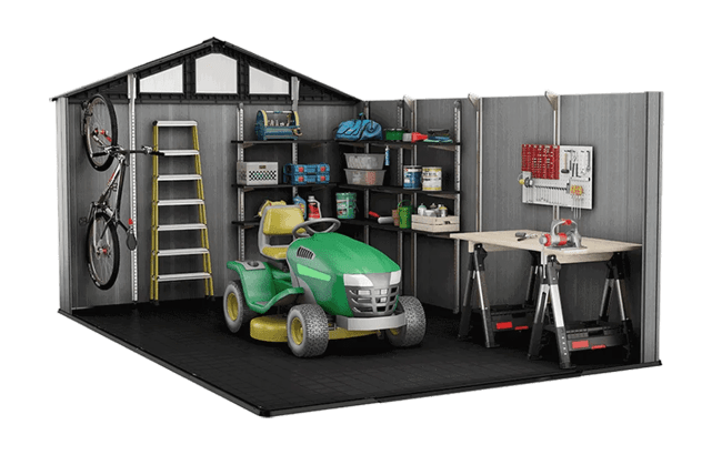 Keter Stronghold 10x15 Storage Shed - Graphite