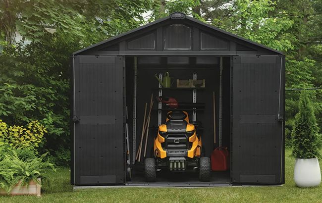 Keter Stronghold 10x8 Storage Shed - Graphite