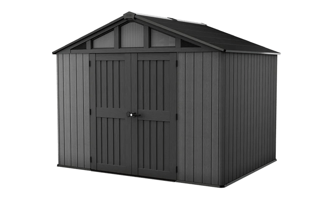keter Stronghold 10x8 Storage Shed - Graphite