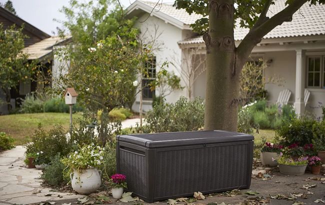 Keter Sumatra 135 Gallon Deck Box - Brown