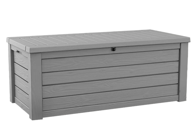 keter Westwood 150 Gallon Deck Box - Grey