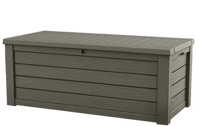 keter Westwood 150 Gallon Deck Box - Taupe