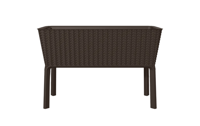 keter Splendor 31.7 Gallon Elevated Garden Bed - Brown