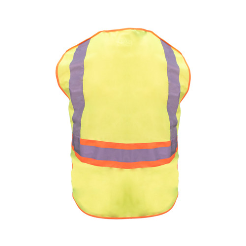 Key Apparel ANSI Class 2 Break-A-Way Solid Vest Hi-Vis Yellow