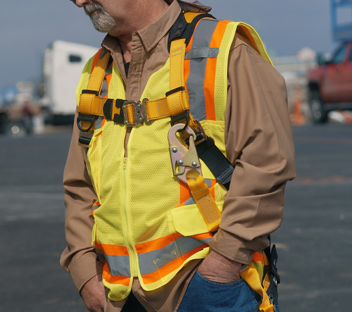 Key Apparel ANSI II Class 2 Hi-Visibility Mesh All Purpose Vest Hi-Vis Yellow