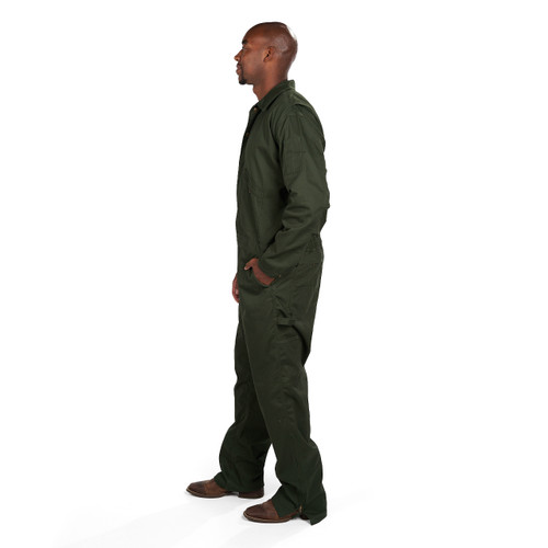 Key Apparel Deluxe Unlined Long Sleeve Coveralls Loden Green