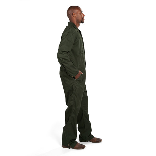 Key Apparel Deluxe Unlined Long Sleeve Coveralls Loden Green
