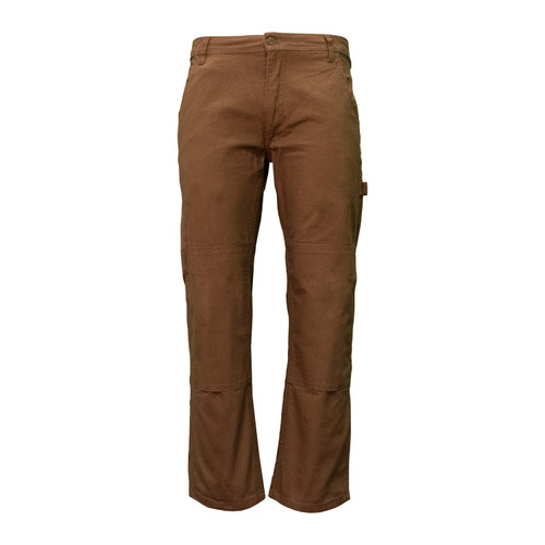 Key Apparel Double Knee Duck Dungaree Pants Black Garment Wash