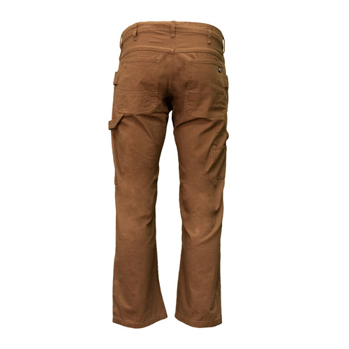 Key Apparel Double Knee Duck Dungaree Pants Black Garment Wash