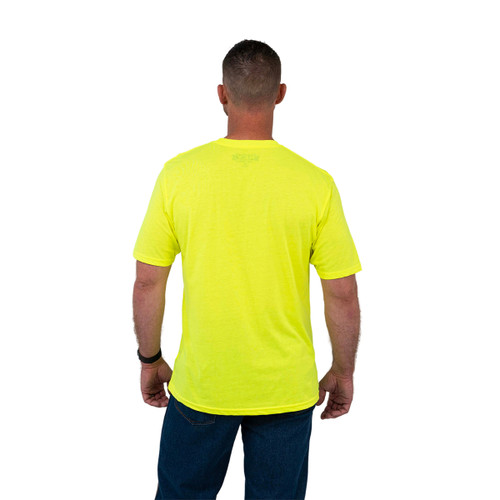 Key Apparel Enhanced Visibility Boost Tee Hi-Vis Yellow