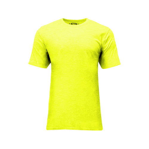 key apparel Enhanced Visibility Men's Liberty Tee Hi-Vis Yellow