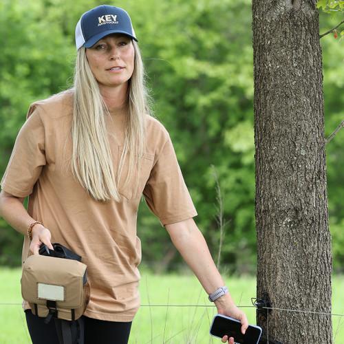 Key Apparel Golden Aristocrat Six-Panel Trucker Hat