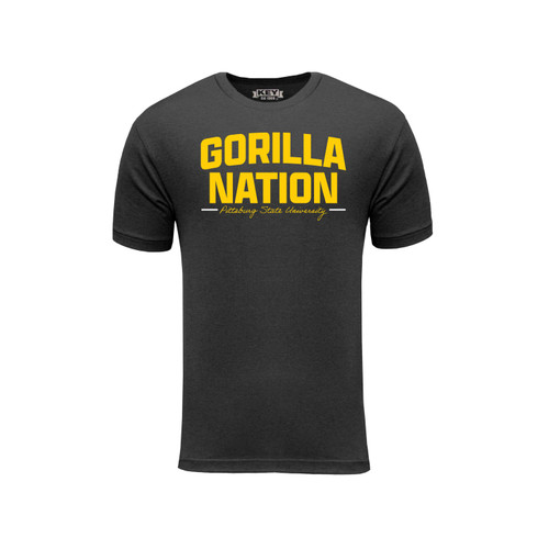 key apparel Gorilla Nation Unisex Graphic Tee Shadow