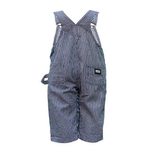 Key Apparel Infant Bib Overall Indigo Denim Enzyme Wash