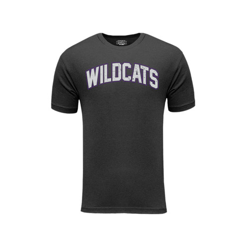 key apparel K-State Wildcats Unisex Graphic Tee Shadow