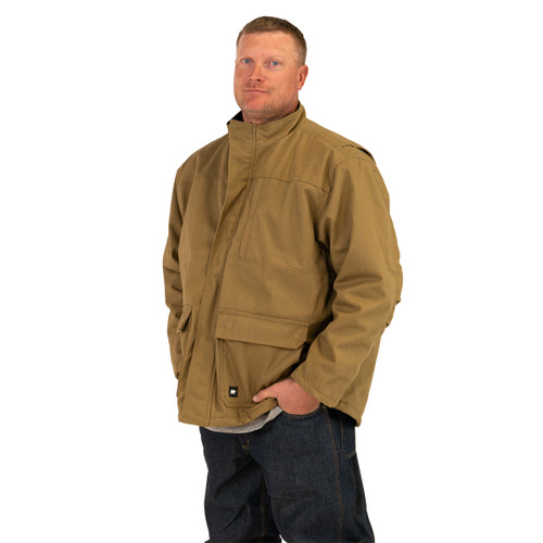 Key Apparel Citadel Chore Coat Black