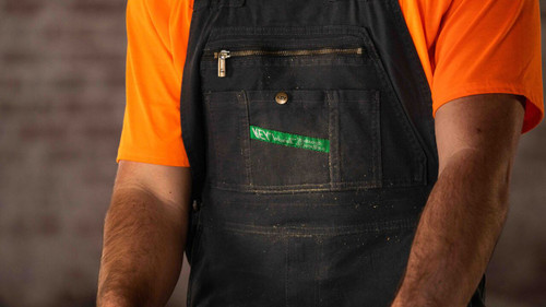 Key Apparel Flex Duck Bib Overall Slate