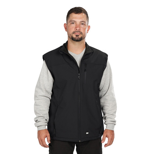 key apparel Frontenac Soft Shell Vest Black
