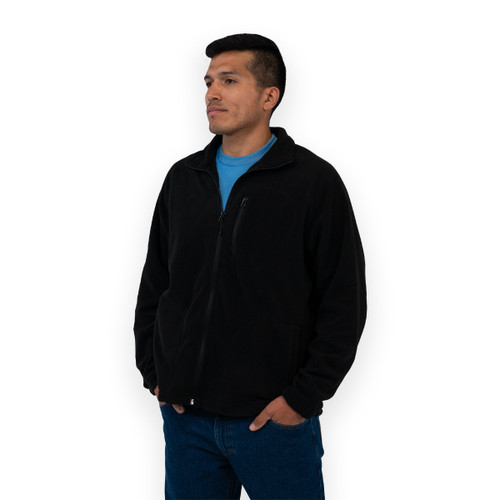 key apparel Glacier Fleece Jacket Black