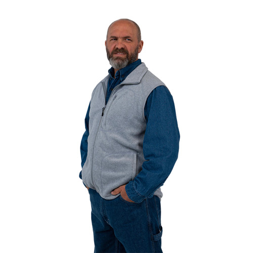 Key Apparel Glacier Fleece Vest - Unisex Black