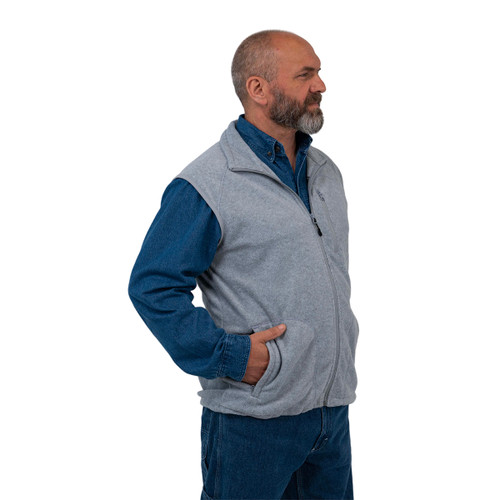 Key Apparel Glacier Fleece Vest - Unisex Black