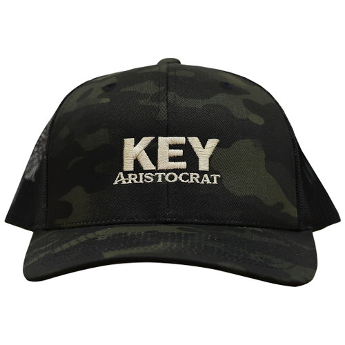Key Apparel Golden Aristocrat Camo Trucker Hat