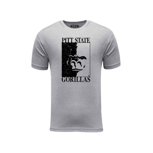 key apparel Gorillas Unisex Graphic Tee Sharkskin