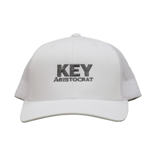 key apparel Grey Aristocrat FlexFit Trucker Hat