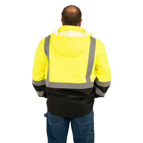 Key Apparel Hi-Visibility Sight Coat Hi-Vis Yellow