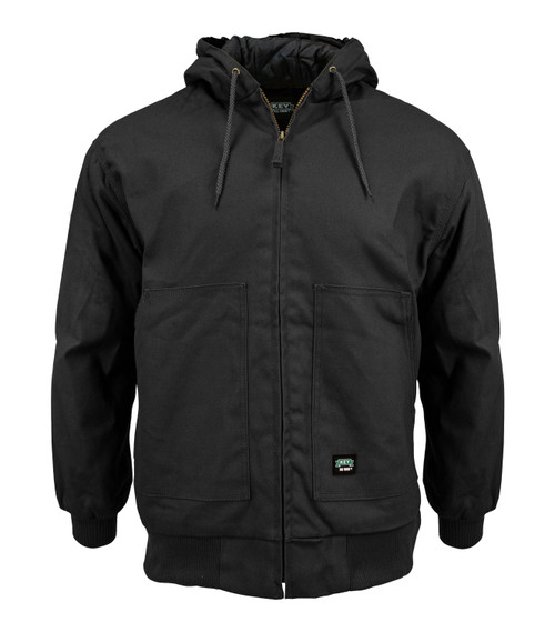 Key Apparel Insulated Hooded Jacket Black