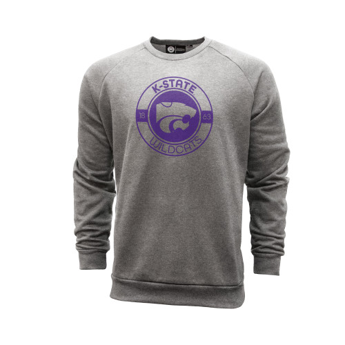 key apparel K-State Seal Unisex Crewneck Black