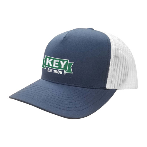 key apparel KEY Logo Hat - Five Panel Black/White