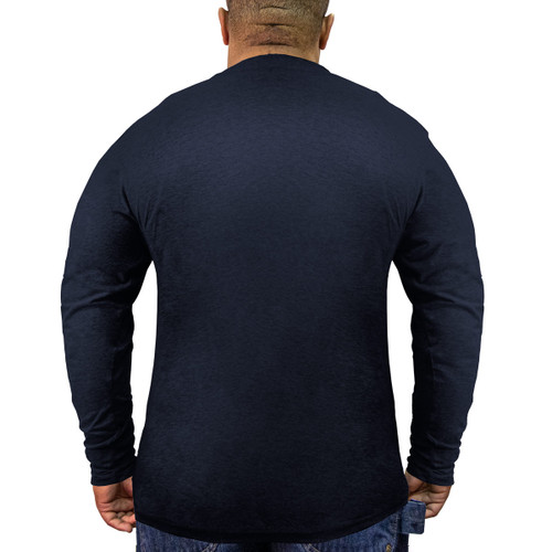 Key Apparel Long Sleeve Liberty Tee - Unisex Black