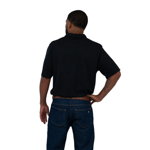 Key Apparel Men's Kore Polo Black