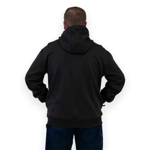 Key Apparel Miller Zip Front Hoodie Black