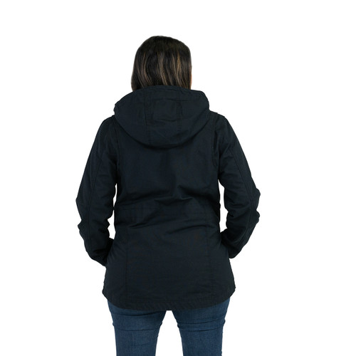 Key Apparel Mission Parka Black Granite