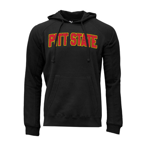 key apparel Pitt State Unisex Hoodie Black