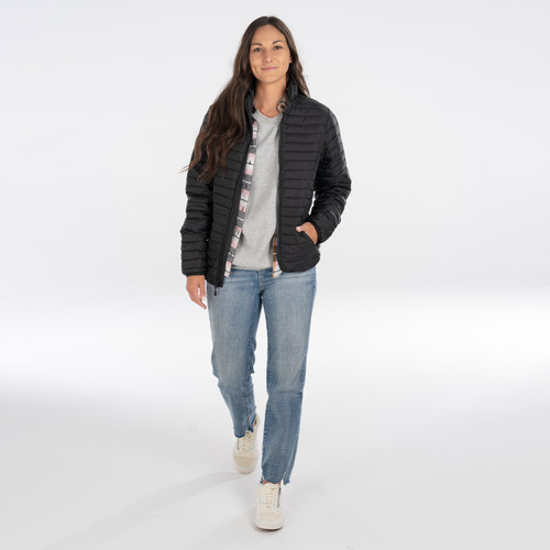 Key Apparel Sierra Puff Jacket Black