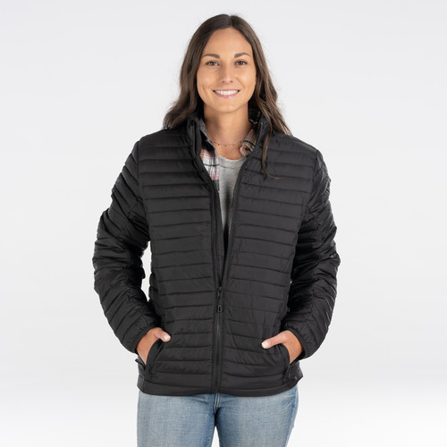 Key Apparel Sierra Puff Jacket Black