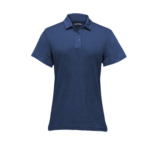 Key Apparel Women's Kore Polo Estate Blue