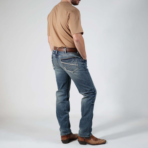 Key Apparel KEY Aristocrat KWP Modern Fit Slim Leg Jeans Medium Wash