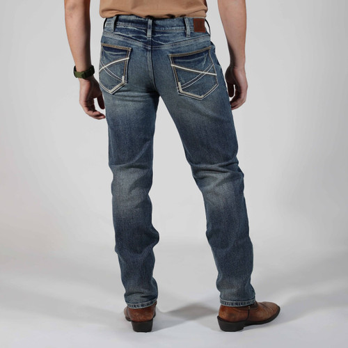 Key Apparel KEY Aristocrat KWP Modern Fit Slim Leg Jeans Medium Wash