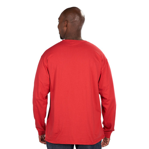 Key Apparel KEY Spartan Long Sleeve Pocket Tee Black