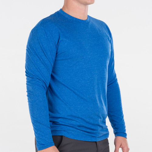 Key Apparel Legendary Long Sleeve Unisex Tee Shadow