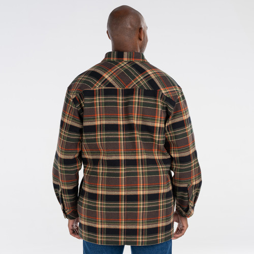 Key Apparel Men's Patriot Bonded Flannel Shirt Jacket McKenzie Plaid