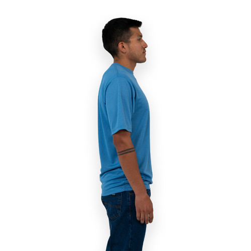 Key Apparel Performance Comfort Pocket T-Shirt - Short Sleeve Navy