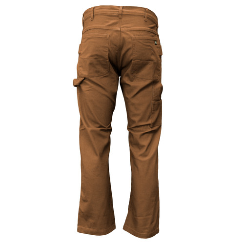 Key Apparel Relaxed Fit Duck Dungaree Saddle Garment Wash