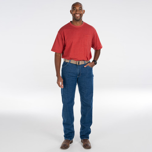 key apparel Ring Spun Denim Dungaree Indigo Denim Enzyme Wash