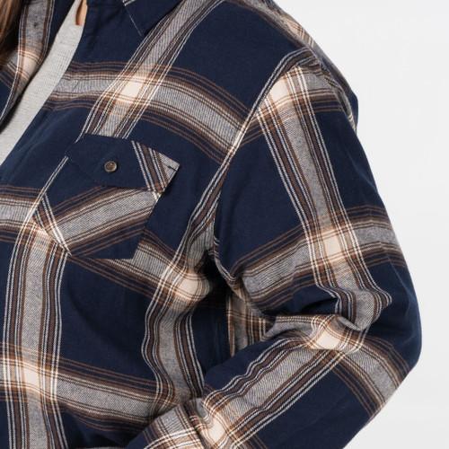 Key Apparel River's Edge Women's Plaid Shirt Dansbury Plaid